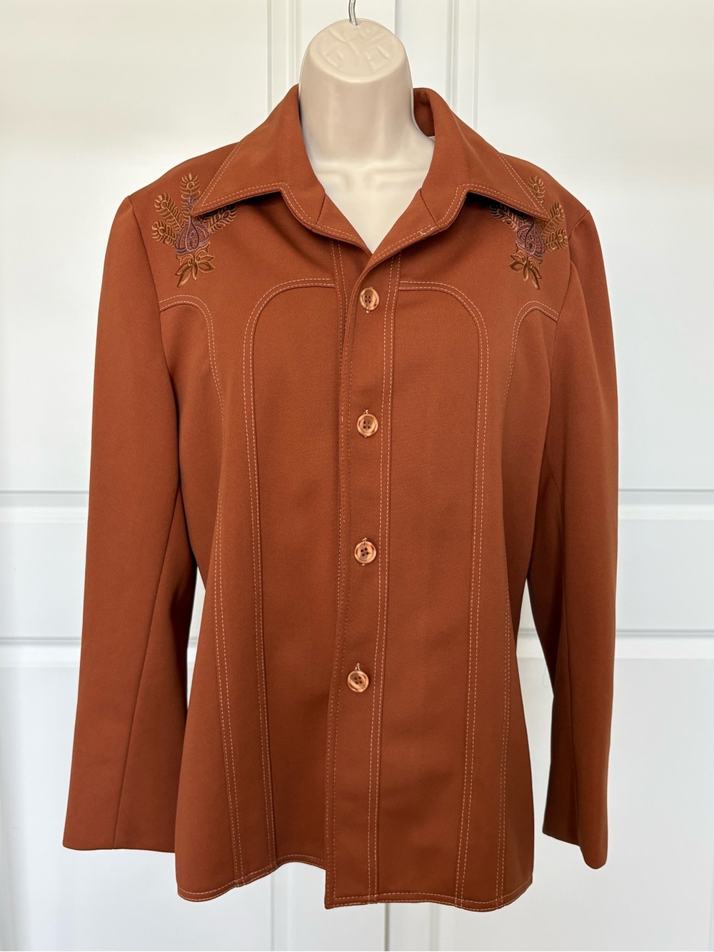 Vintage 70s Western Jacket by Ron Postal of Beverly Hills - Near Mint Condition!